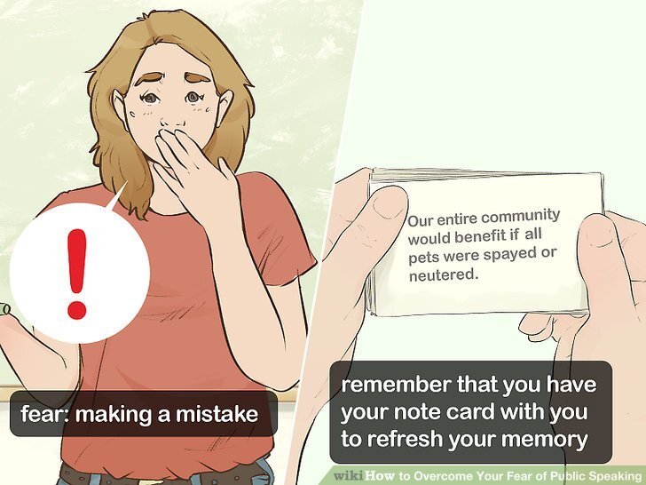 6 Ways to Overcome Your Fear of Public Speaking - wikiHow
