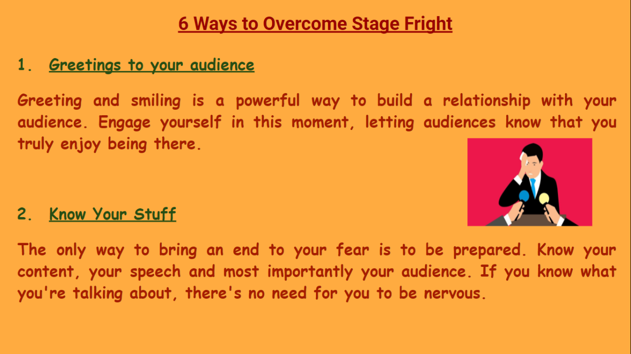 Six Ways to Overcome Stage Fright - Fuzia Six Ways to Overcome Stage Fright - Fuzia