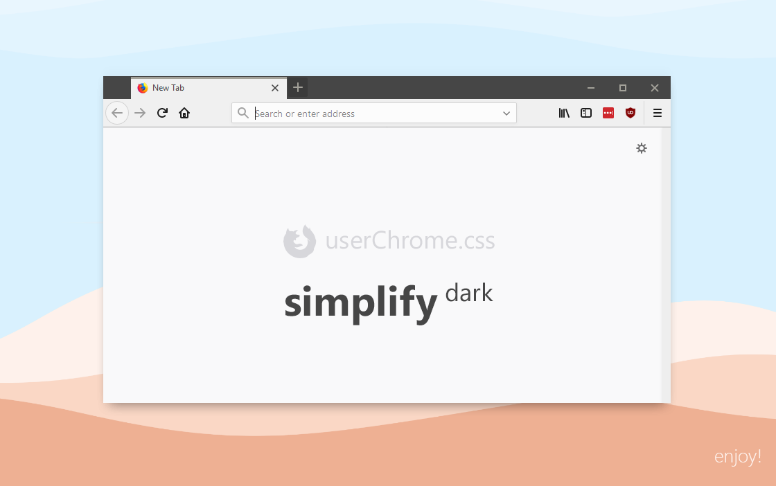 Simplify Dark for Firefox (userChrome.css) by dpcdpc11 on DeviantArt Simplify Dark for Firefox (userChrome.css) by dpcdpc11 on DeviantArt